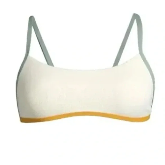 L*Space Ridin' High Gemma Colorblock Trim 2 Piece High Waist Bikini Set XS - Picture 3 of 3